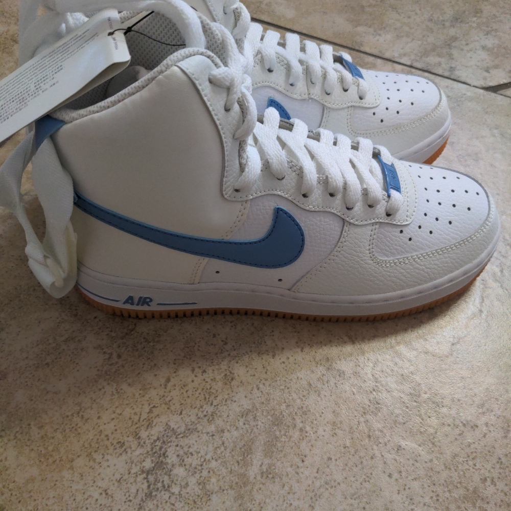 Nike Air Force 1 High Shoe Women's 7 White Light B - Picture 3 of 5